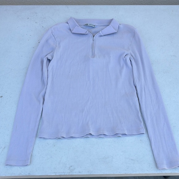 ZARA Long Sleeve Top - Picture 1 of 3